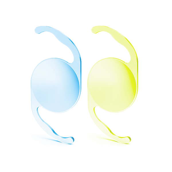 Hydrophobic intraocular lenses